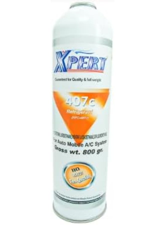 R407c Xpert Refrigerant Gas 800G N.W